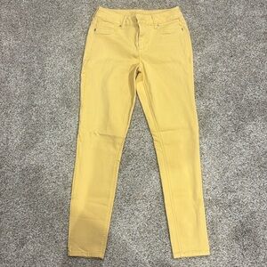 Maurices Yellow Women's Jeans